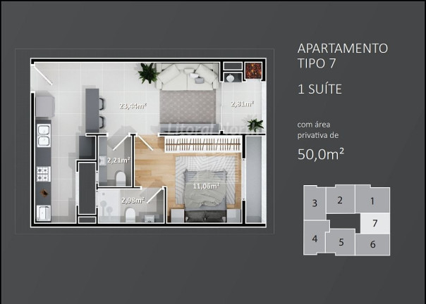 Imagem Apartamento com 2 Quartos à Venda, 62 m² em Nações - Balneário Camboriú Imagem Apartamento com 2 Quartos à Venda, 62 m² em Nações - Balneário Camboriú