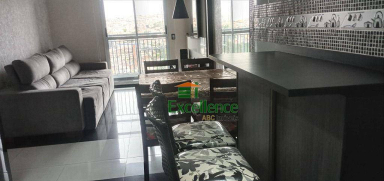 Imagem Apartamento com 2 Quartos à Venda, 52 m² em Vila Homero Thon - Santo André