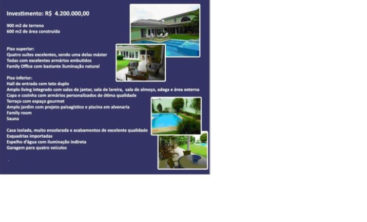 Imagem Casa à Venda,  em Tambore 03 - Alphaville