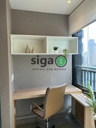 Imagem Apartamento com 1 Quarto para Alugar, 30 m² em Campo Belo - São Paulo Imagem Apartamento com 1 Quarto para Alugar, 30 m² em Campo Belo - São Paulo