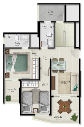 Imagem Imóvel com 2 Quartos à Venda, 116 m² em Praia De Itaparica - Vila Velha Imagem Imóvel com 2 Quartos à Venda, 116 m² em Praia De Itaparica - Vila Velha