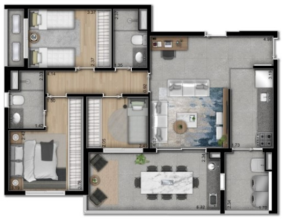 Imagem Apartamento com 3 Quartos à Venda, 85 m² em Butantã - São Paulo Imagem Apartamento com 3 Quartos à Venda, 85 m² em Butantã - São Paulo
