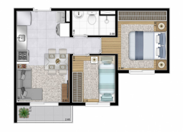 Imagem Apartamento com 2 Quartos à Venda, 34 m² em Cambuci - São Paulo Imagem Apartamento com 2 Quartos à Venda, 34 m² em Cambuci - São Paulo