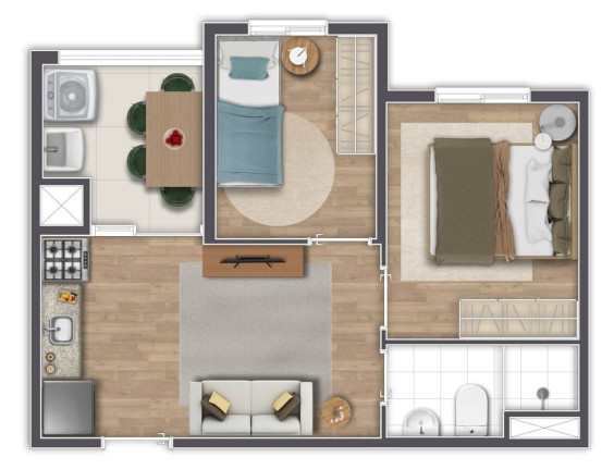 Imagem Apartamento com 1 Quarto à Venda, 24 m² em Mooca - São Paulo