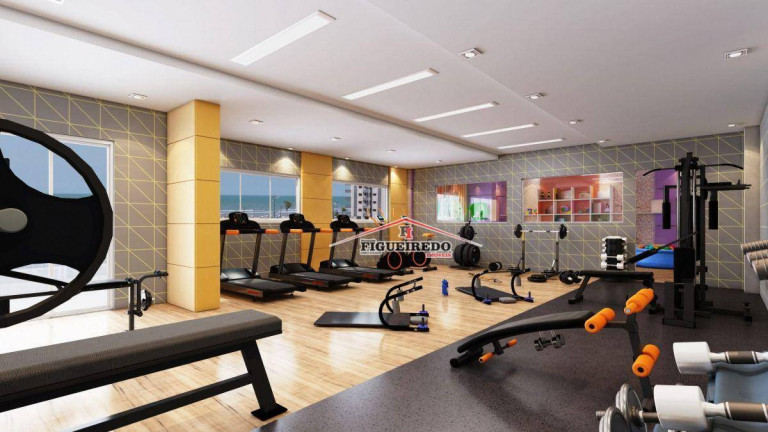 Imagem Apartamento com 2 Quartos à Venda, 75 m² em Guilhermina - Praia Grande