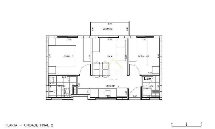 Imagem Apartamento com 2 Quartos à Venda, 37 m² em Campestre - Santo André