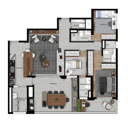 Imagem Apartamento com 3 Quartos à Venda, 134 m² em Belenzinho - São Paulo Imagem Apartamento com 3 Quartos à Venda, 134 m² em Belenzinho - São Paulo