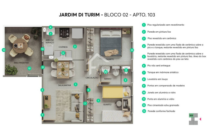 Imagem Apartamento com 2 Quartos à Venda, 38 m² em Nova Brasília - Joinville Imagem Apartamento com 2 Quartos à Venda, 38 m² em Nova Brasília - Joinville