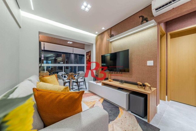 Imagem Apartamento com 2 Quartos à Venda, 67 m² em Campo Grande - Santos Imagem Apartamento com 2 Quartos à Venda, 67 m² em Campo Grande - Santos