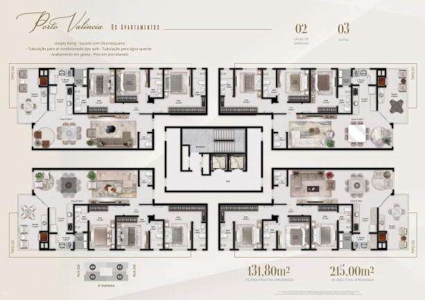 Imagem Apartamento com 3 Quartos à Venda, 131 m² em Meia Praia - Itapema Imagem Apartamento com 3 Quartos à Venda, 131 m² em Meia Praia - Itapema