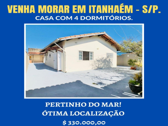 Imagem Casa com 3 Quartos para Alugar ou Temporada, 133 m² em Jardim Regina - Itanhaém