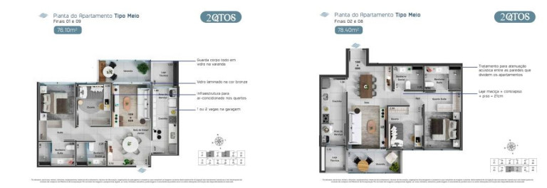 Imagem Apartamento com 2 Quartos à Venda, 76 m² em Sobradinho - Brasilia