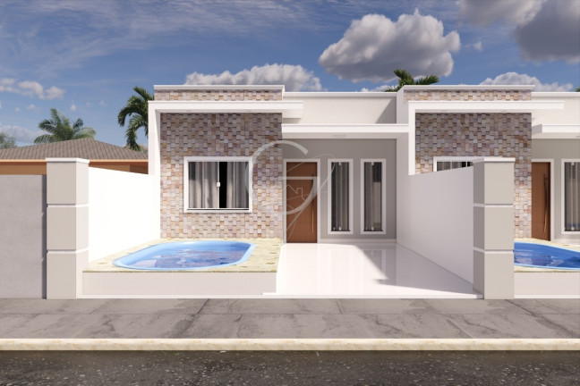Imagem Casa com 2 Quartos à Venda, 60 m² em Primavera - Pontal Do Paraná Imagem Casa com 2 Quartos à Venda, 60 m² em Primavera - Pontal Do Paraná