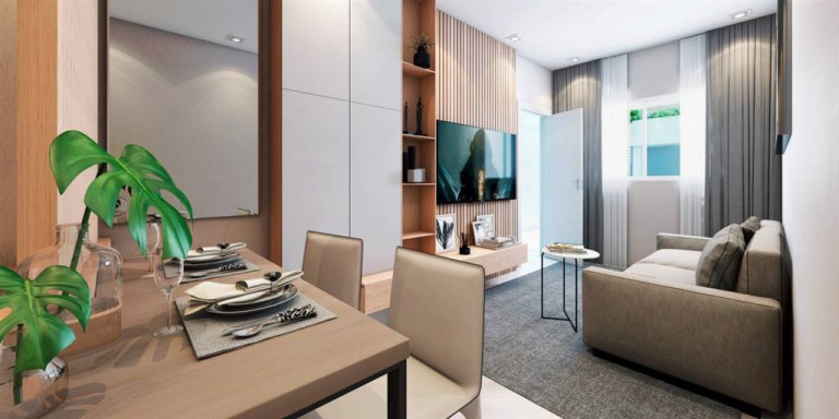 Imagem Casa de Condomínio com 2 Quartos à Venda, 62 m² em Quietude - Praia Grande Imagem Casa de Condomínio com 2 Quartos à Venda, 62 m² em Quietude - Praia Grande