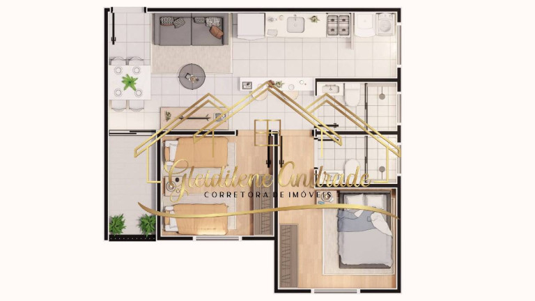 Imagem Apartamento com 2 Quartos à Venda, em Sorocaba Imagem Apartamento com 2 Quartos à Venda, em Sorocaba
