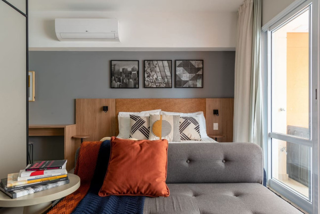 Imagem Apartamento com 1 Quarto para Alugar, 47 m² em Campo Belo - São Paulo Imagem Apartamento com 1 Quarto para Alugar, 47 m² em Campo Belo - São Paulo