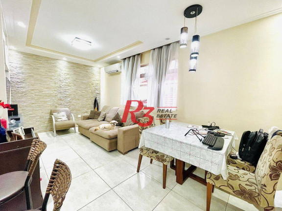 Imagem Apartamento com 3 Quartos à Venda, 95 m² em Embaré - Santos