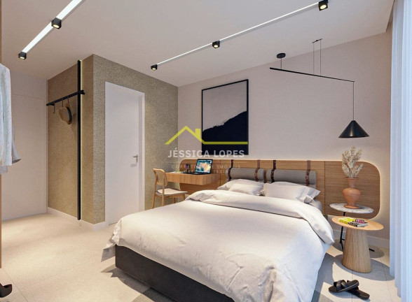 Imagem Kitnet com 1 Quarto à Venda, 27 m² em Cabo Branco - João Pessoa
