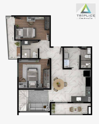 Imagem Apartamento com 3 Quartos à Venda, 140 m² em Aeroporto - Juiz De Fora