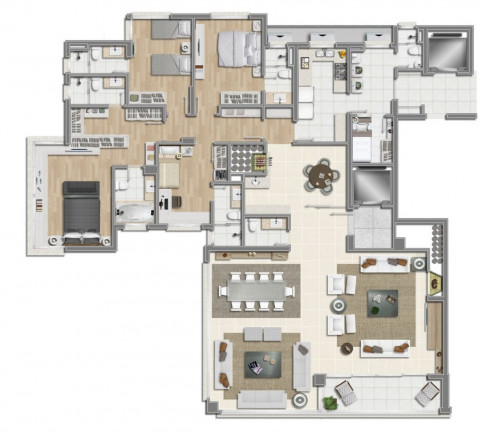 Imagem Imóvel com 4 Quartos à Venda, 509 m² em Bela Vista - Porto Alegre Imagem Imóvel com 4 Quartos à Venda, 509 m² em Bela Vista - Porto Alegre