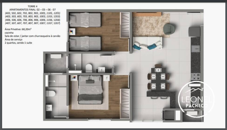 Imagem Apartamento com 2 Quartos à Venda, 61 m² em Santo Antonio - Balneário Piçarras Imagem Apartamento com 2 Quartos à Venda, 61 m² em Santo Antonio - Balneário Piçarras