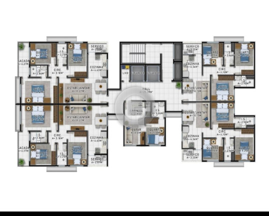 Imagem Apartamento com 3 Quartos à Venda, 88 m² em Centro - Montes Claros Imagem Apartamento com 3 Quartos à Venda, 88 m² em Centro - Montes Claros