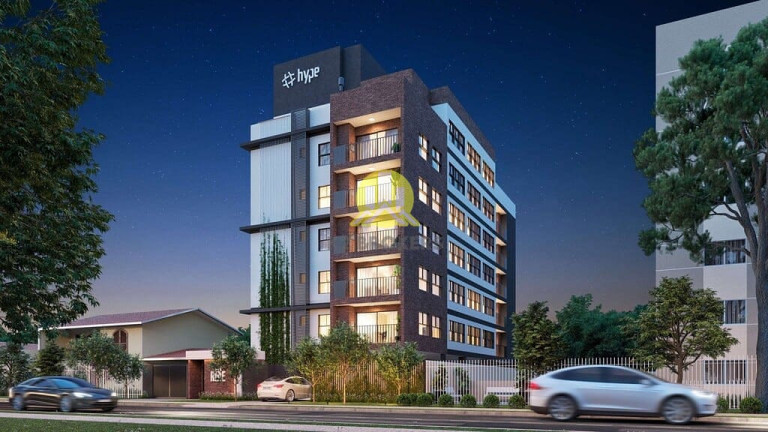 Studio com 1 Quarto à Venda, 29 m² em água Verde - Curitiba