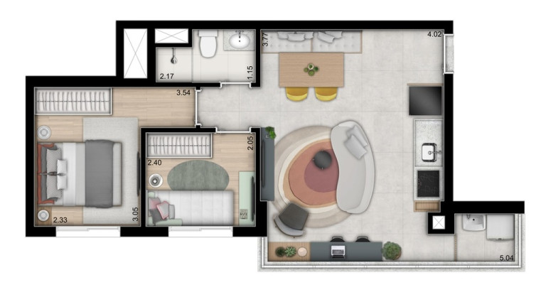 Imagem Apartamento com 2 Quartos à Venda, 84 m² em Pinheiros - São Paulo Imagem Apartamento com 2 Quartos à Venda, 84 m² em Pinheiros - São Paulo