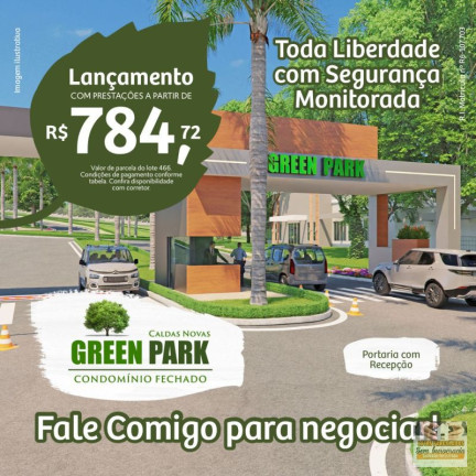 Imagem Terreno à Venda, 250 m² em Condomínio Del Fiori - Caldas Novas Imagem Terreno à Venda, 250 m² em Condomínio Del Fiori - Caldas Novas