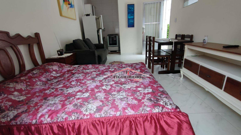 Imagem Kitnet com 1 Quarto para Alugar, 23 m² em Canto Do Forte - Praia Grande