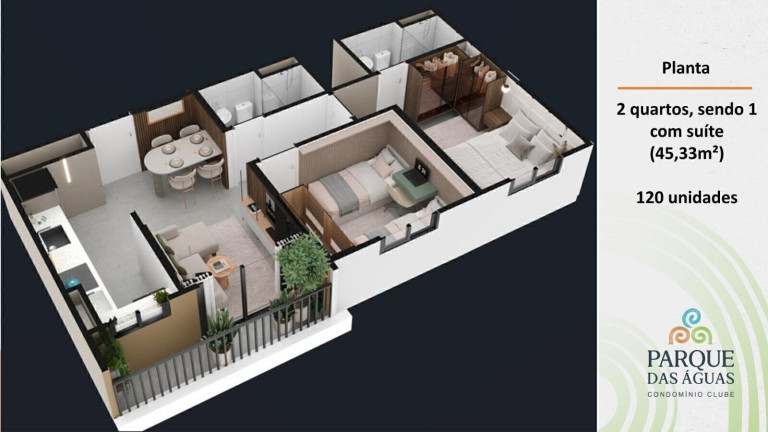 Imagem Apartamento com 2 Quartos à Venda, 42 m² em Parque Verde - Belém Imagem Apartamento com 2 Quartos à Venda, 42 m² em Parque Verde - Belém