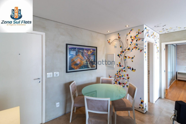 Imagem Apartamento com 1 Quarto para Alugar, 74 m² em Cidade Monções - São Paulo Imagem Apartamento com 1 Quarto para Alugar, 74 m² em Cidade Monções - São Paulo