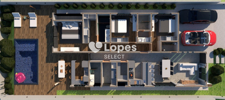 Imagem Imóvel com 3 Quartos à Venda, 194 m² em Portal San Giovanni - Itatiba