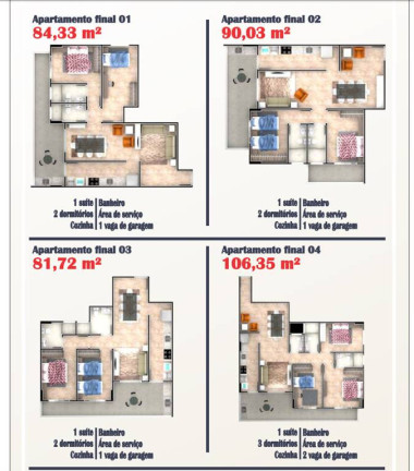 Imagem Apartamento com 1 Quarto à Venda, 59 m² em Caiçara - Praia Grande Imagem Apartamento com 1 Quarto à Venda, 59 m² em Caiçara - Praia Grande