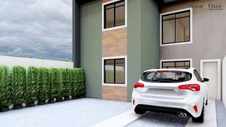 Imagem Casa com 3 Quartos à Venda, 69 m² em Santo Antônio - São José Dos Pinhais