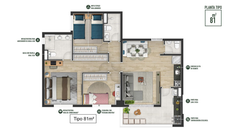 Imagem Apartamento com 3 Quartos à Venda, em Jardim Iracema/aldeia - Barueri Imagem Apartamento com 3 Quartos à Venda, em Jardim Iracema/aldeia - Barueri