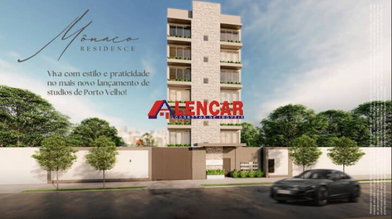 Apartamento com 1 Quarto à Venda, 28 m² em Tiradentes - Porto Velho