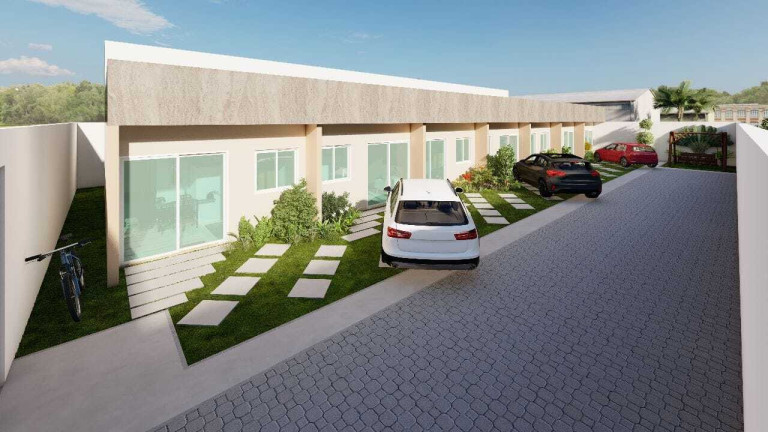 Imagem Casa de Condomínio com 2 Quartos à Venda, 45 m² em Buraquinho - Lauro De Freitas Imagem Casa de Condomínio com 2 Quartos à Venda, 45 m² em Buraquinho - Lauro De Freitas