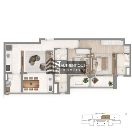 Imagem Apartamento com 3 Quartos à Venda, 129 m² em Vila Mariana - São Paulo Imagem Apartamento com 3 Quartos à Venda, 129 m² em Vila Mariana - São Paulo