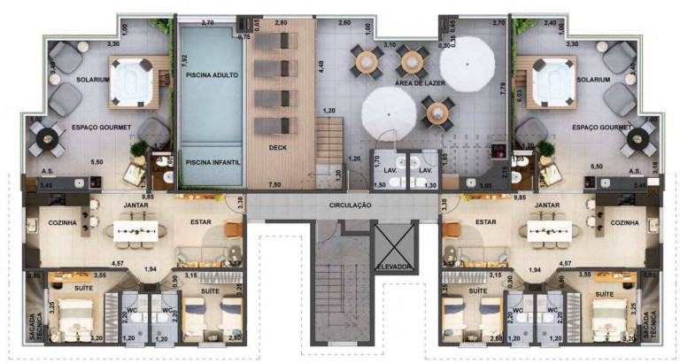 Imagem Apartamento com 2 Quartos à Venda, 85 m² em Itaguá - Ubatuba