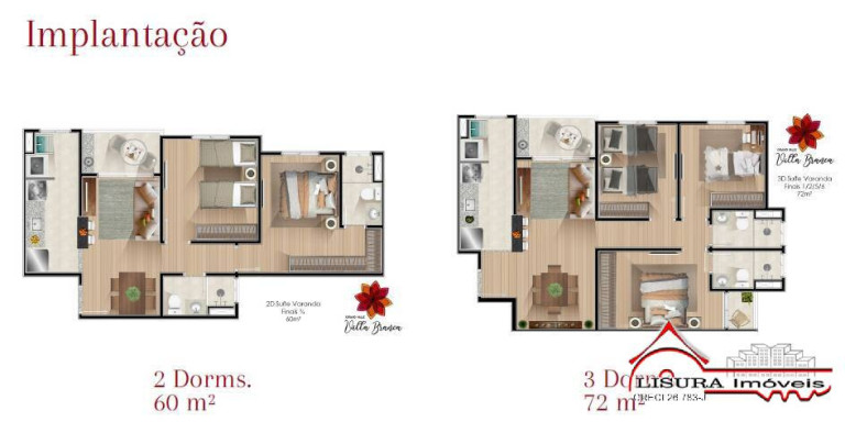 Imagem Apartamento com 3 Quartos à Venda, 72 m² em Loteamento Villa Branca - Jacareí Imagem Apartamento com 3 Quartos à Venda, 72 m² em Loteamento Villa Branca - Jacareí
