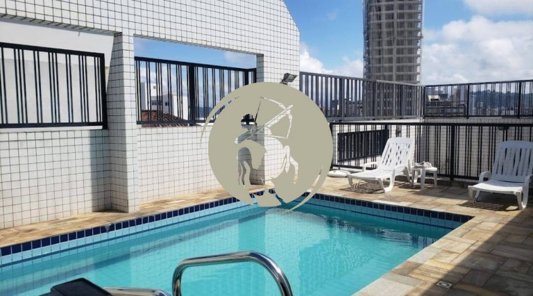 Imagem Apartamento com 3 Quartos à Venda, 104 m² em Boqueirao - Santos