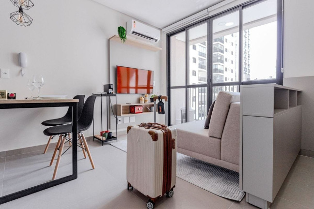 Apartamento com 1 Quarto para Alugar, 30 m² em Vila Madalena - São Paulo