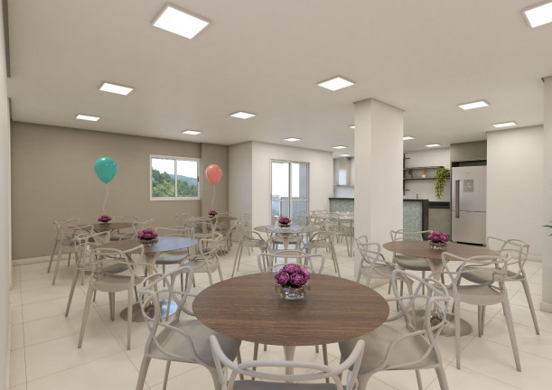 Imagem Apartamento com 2 Quartos à Venda, 60 m² em Canto Do Forte - Praia Grande