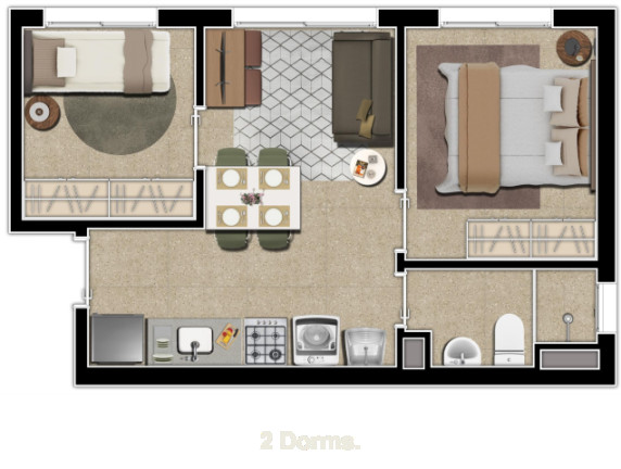 Imagem Apartamento com 2 Quartos à Venda, 33 m² em Sé - São Paulo Imagem Apartamento com 2 Quartos à Venda, 33 m² em Sé - São Paulo