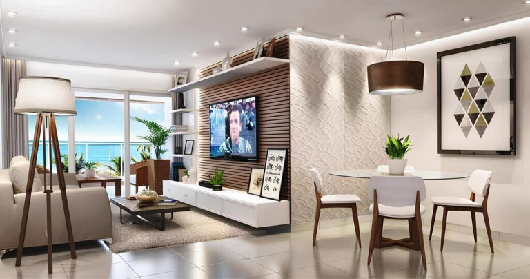Apartamento com 2 Quartos à Venda, 71 m² em Ponta De Campina - Cabedelo