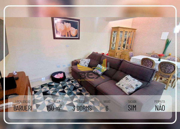 Casa com 3 Quartos para Alugar, 150 m² em Jardim Regina Alice - Barueri