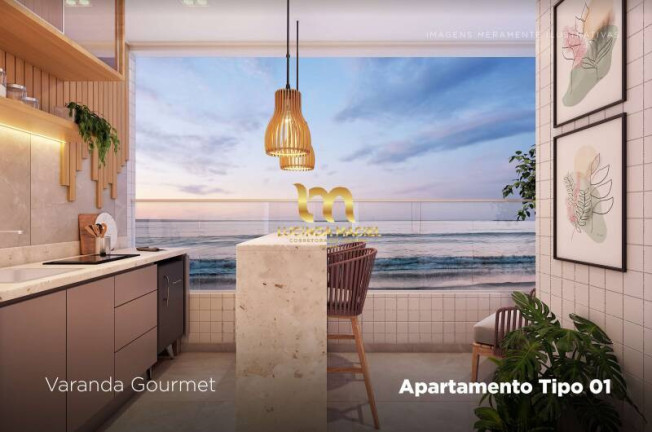 Imagem Apartamento com 2 Quartos à Venda, 70 m² em Caiçara - Praia Grande