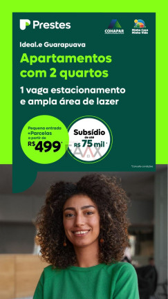 Imagem Apartamento com 2 Quartos à Venda, 40 m² em Morro Alto - Guarapuava