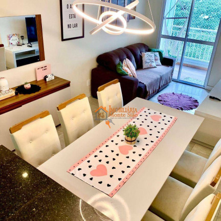 Apartamento com 3 Quartos à Venda, 77 m² em Jardim Flor Da Montanha - Guarulhos